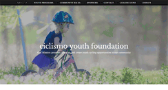 Desktop Screenshot of ciclismoyouthfoundation.org